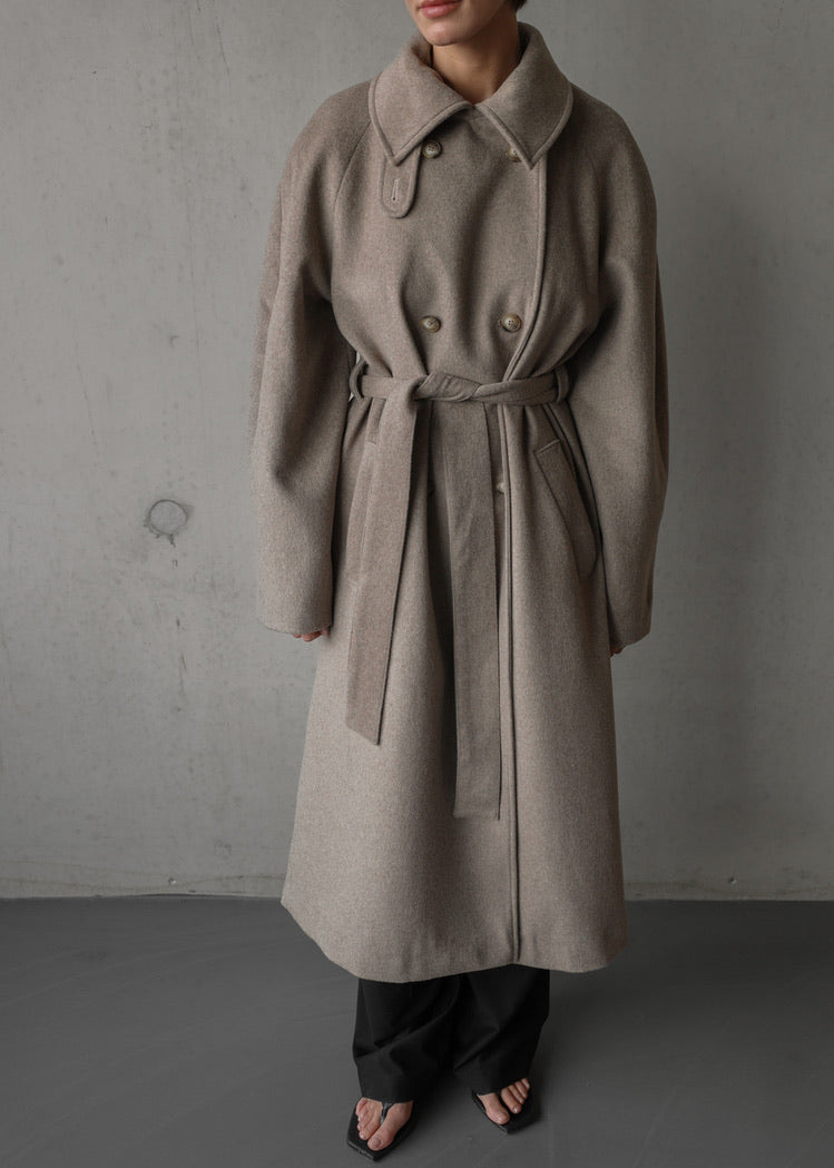 Wollmantel Dyo`CL Taupe