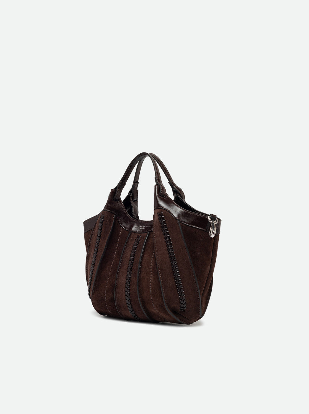 Handtasche Gianni Chiarini DuaGC Midi Suede CommCL-Ralph Espresso