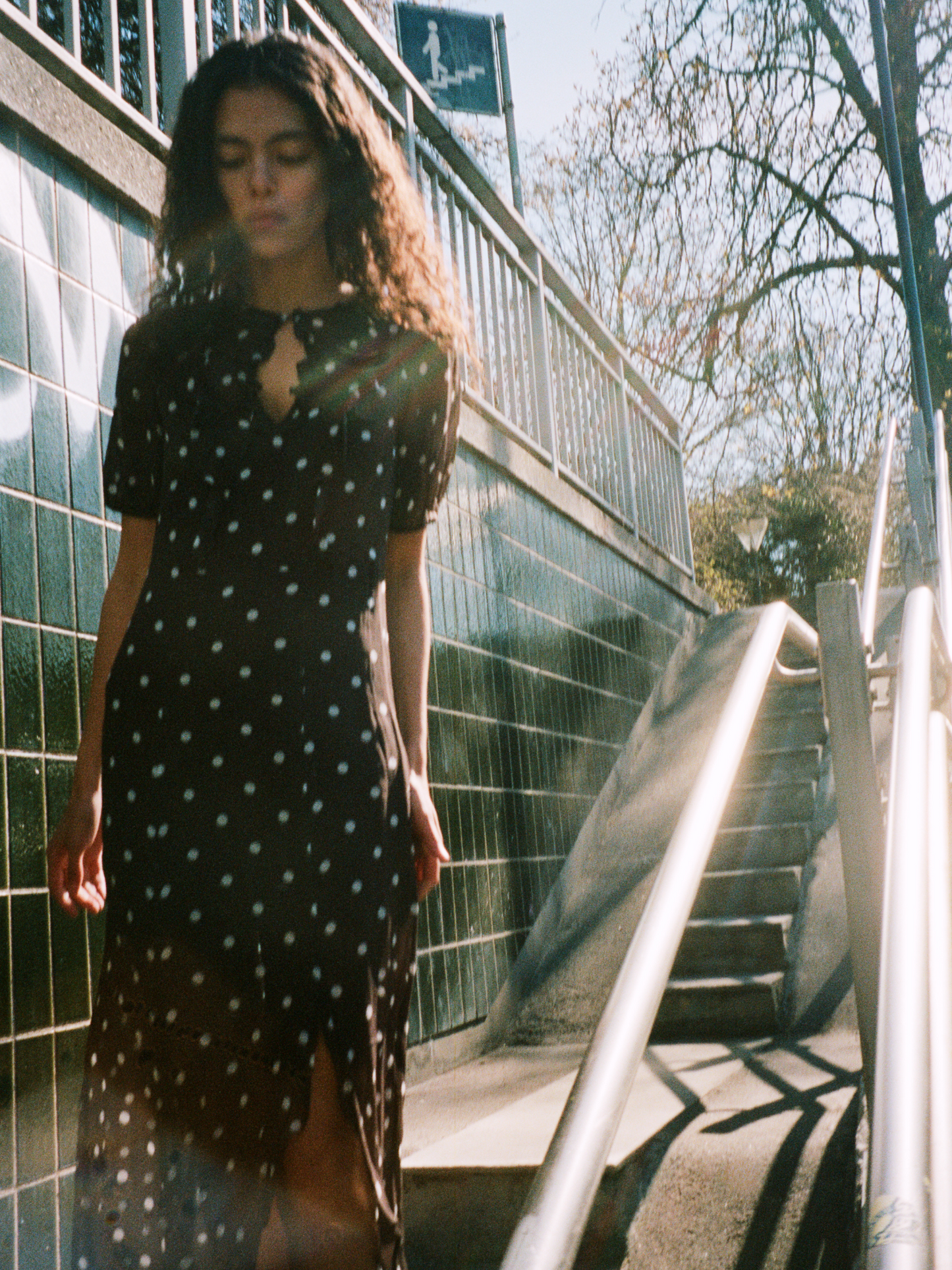 Dress Coffee Bean Dots