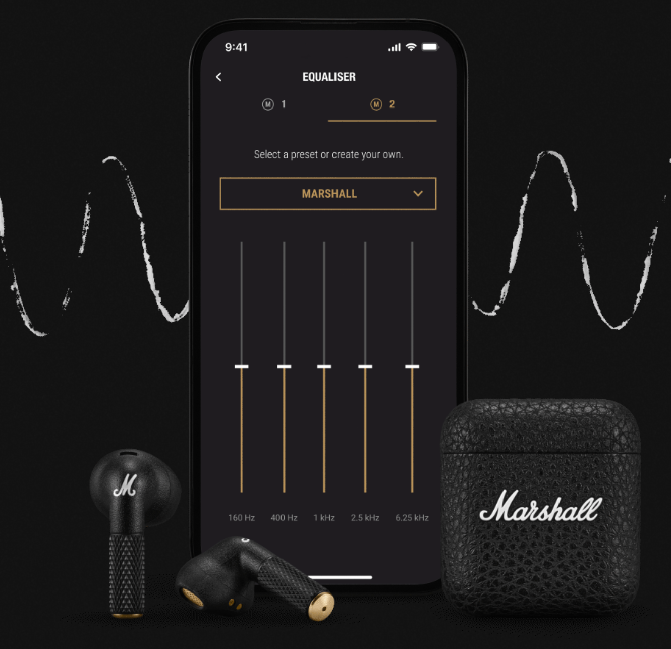 In-ear headphones Minor4 Black