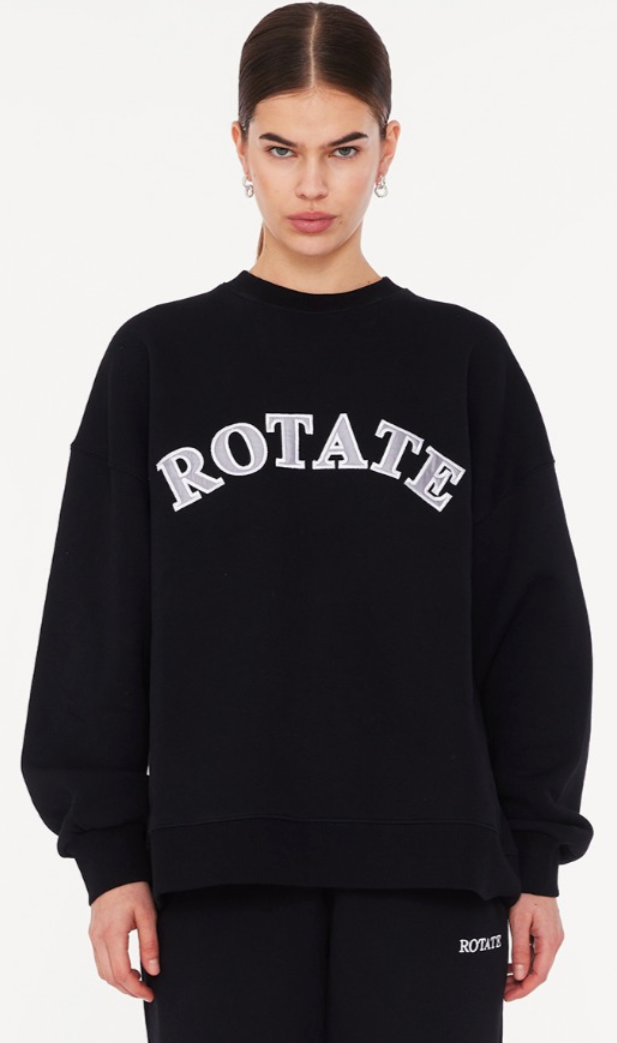 Sweat Logo Cewneck Black