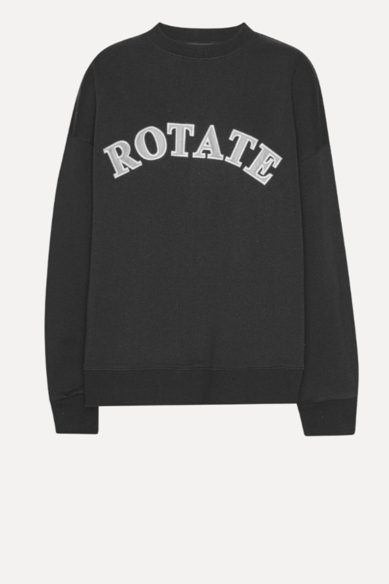 Sweat Logo Cewneck Black