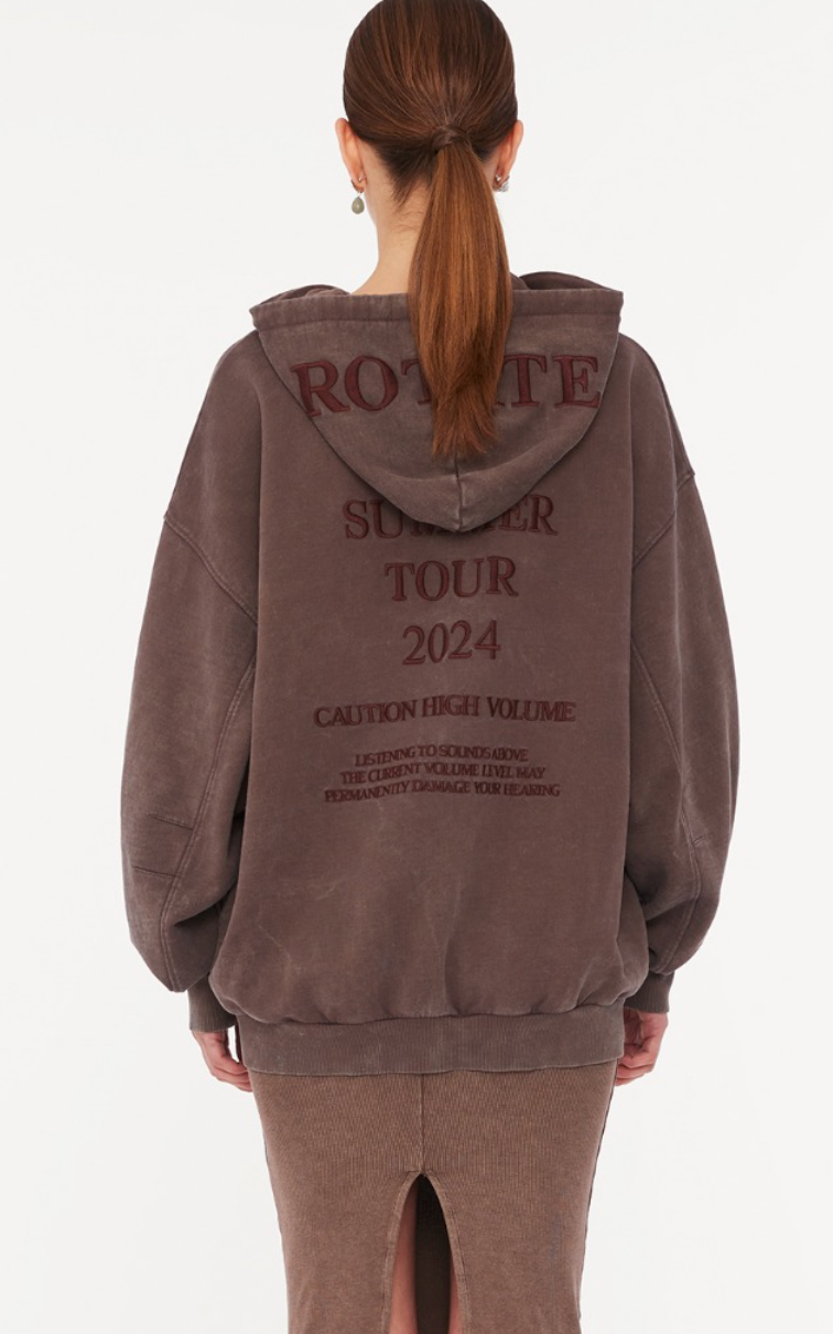 Oversized Sweat Hoodie Mustang