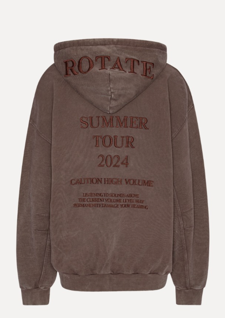 Oversized Sweat Hoodie Mustang