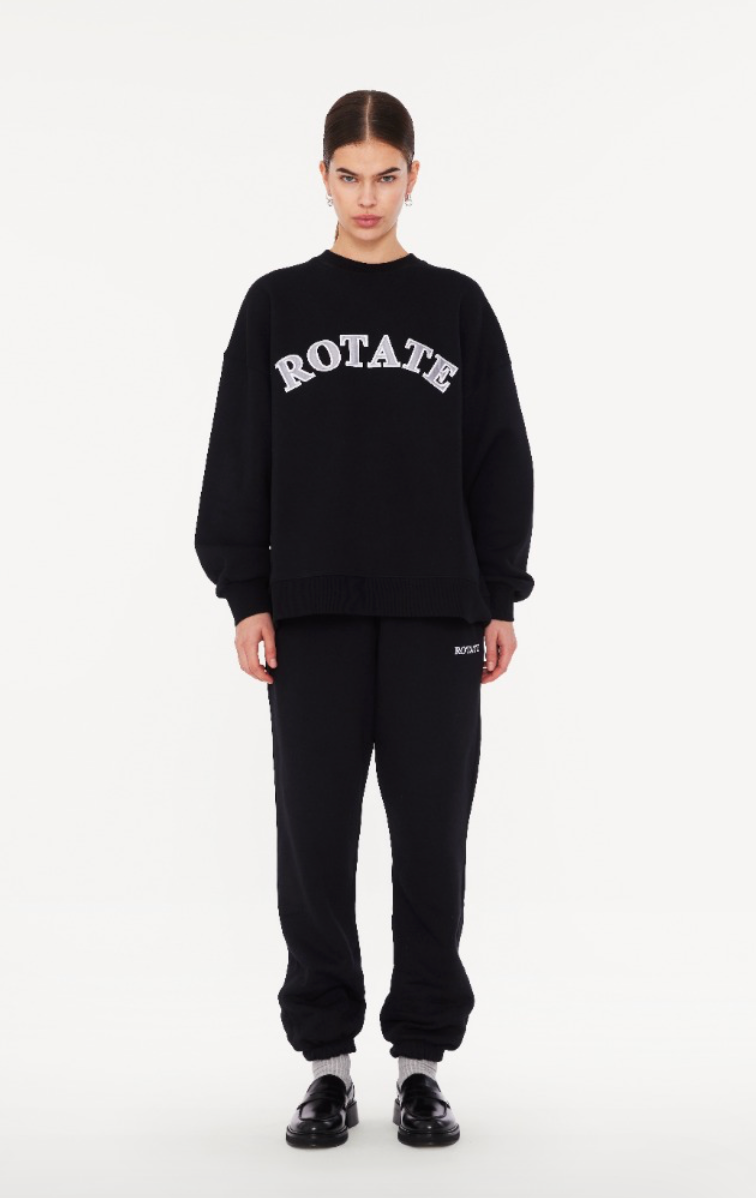 Sweatpants Logo Black