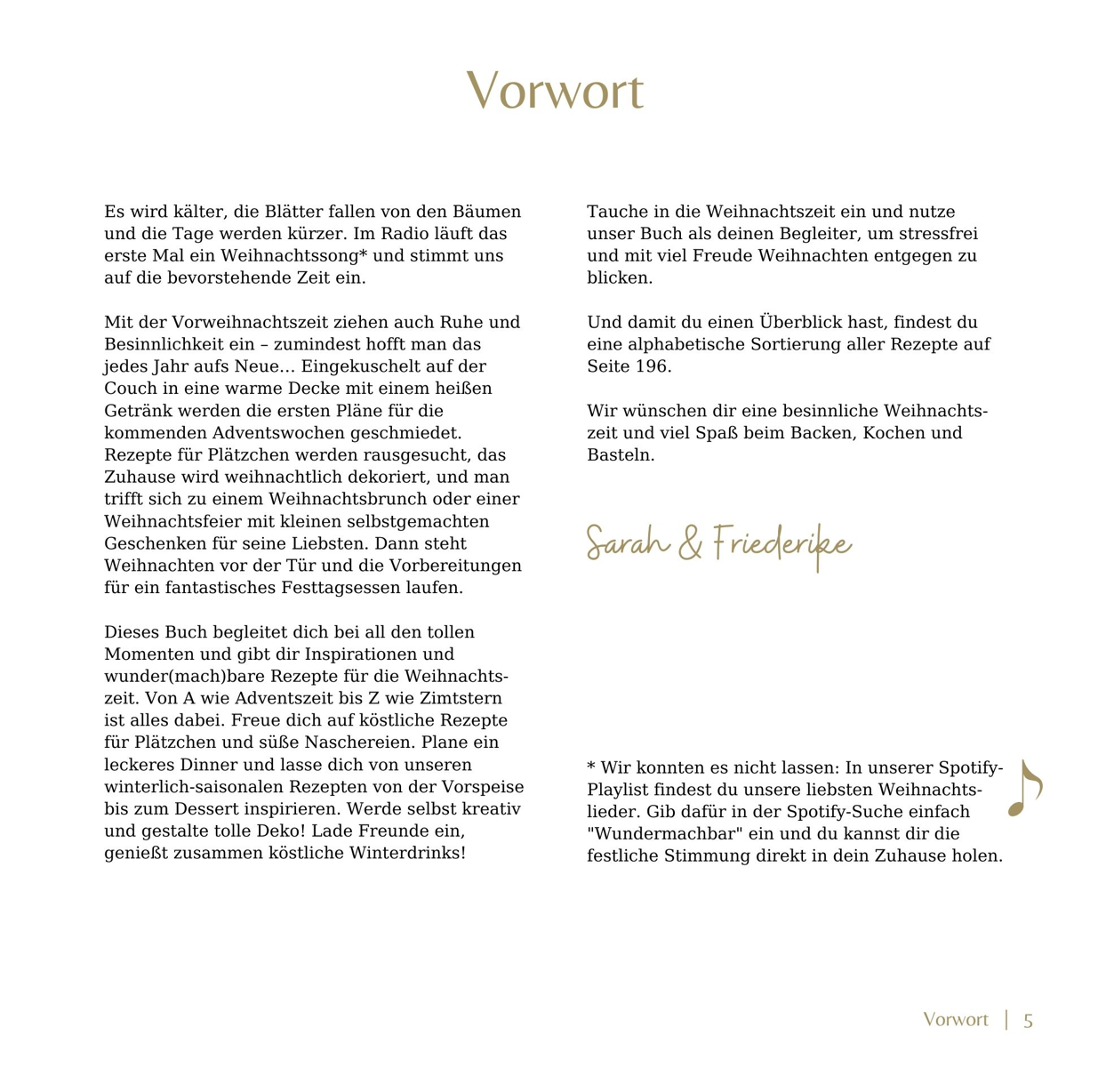 Adventszeit bis Zimtstern