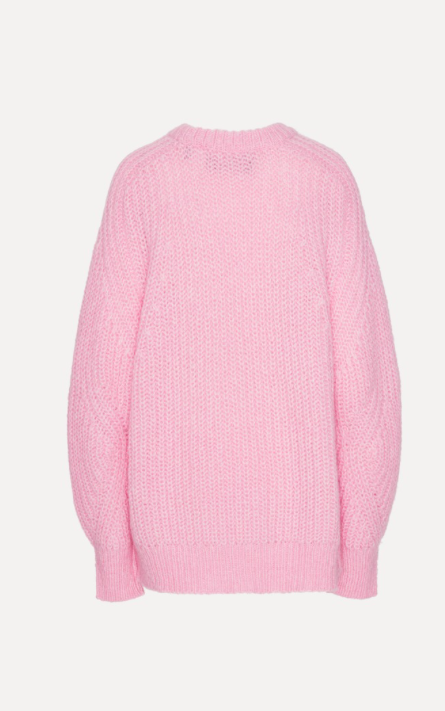 Strickpulli Knitted Logo Sweater Lilac Sachet