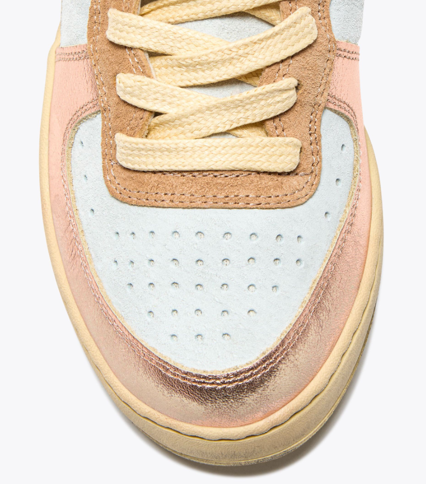 Sneaker Diadora MI BASKET METAL PIGSKIN USED WN Frappe Beige