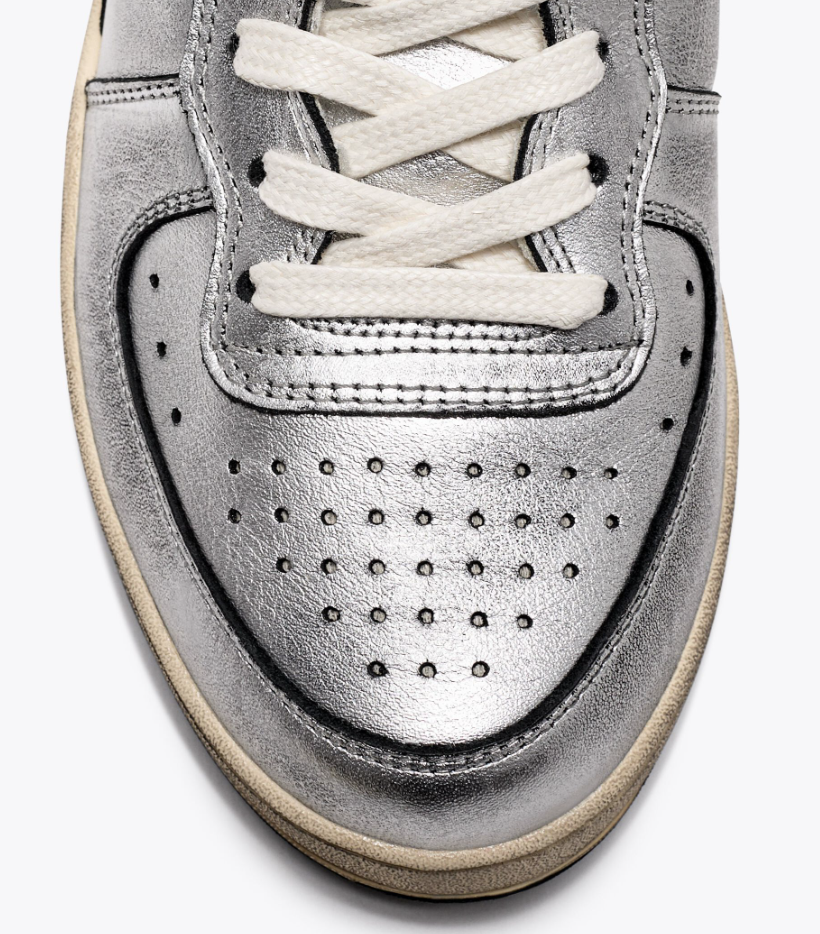 Sneaker Diadora MI BASKET SILVER USED W