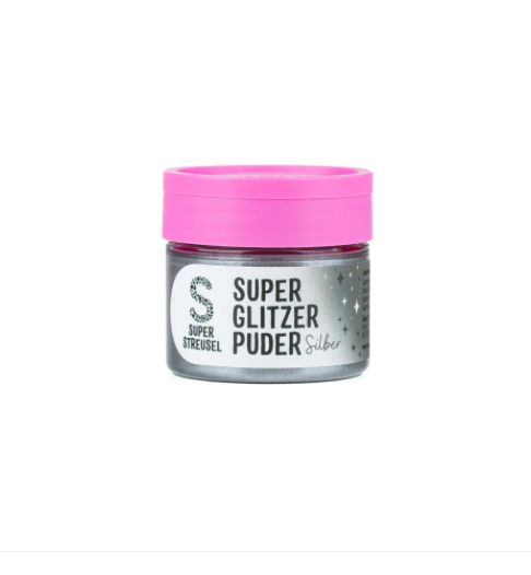 SuperGlitzerPuder Silber