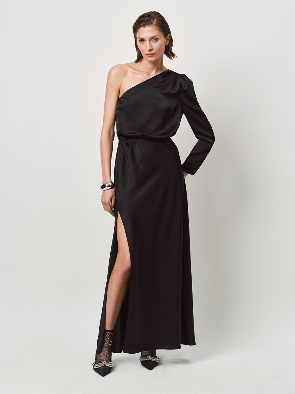 Maxidress One-Shoulder