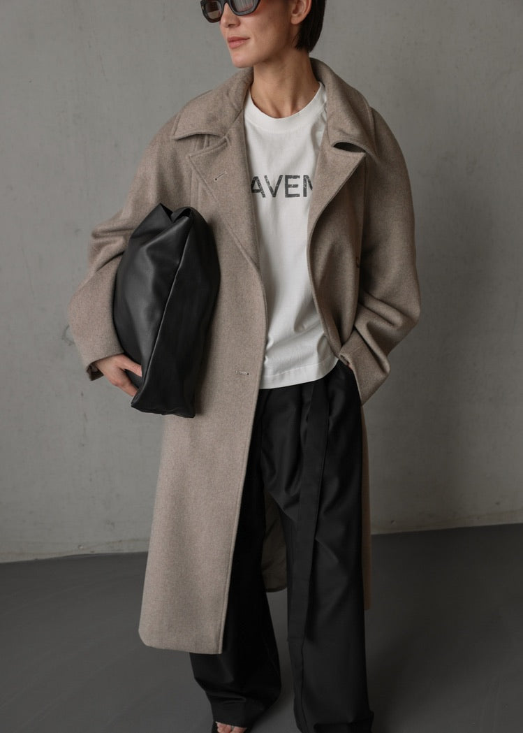 Wollmantel Dyo`CL Taupe