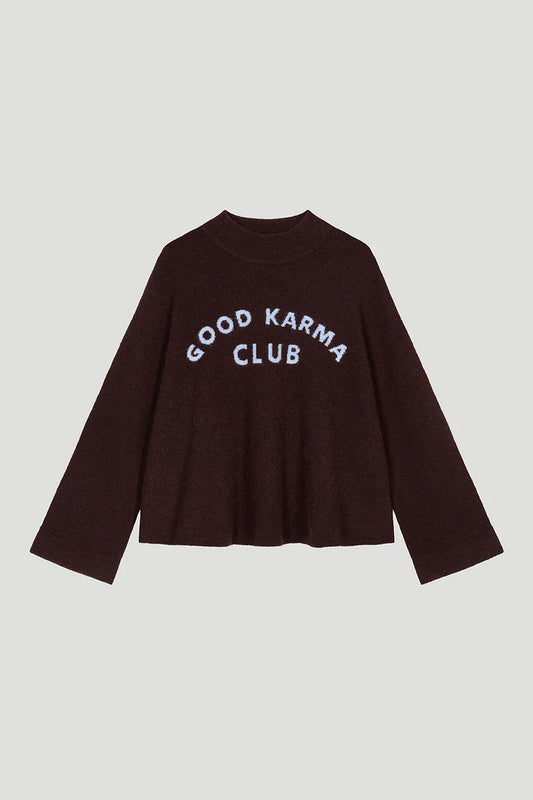 Oh April Coco Knit Jumper Truffle