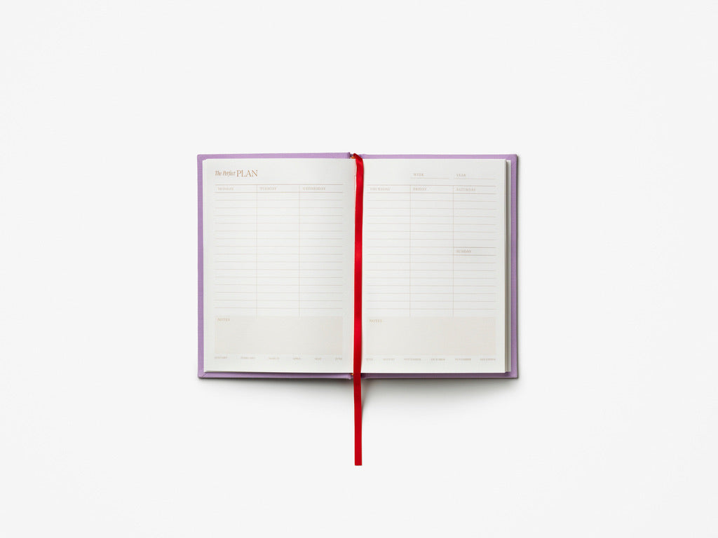 Wochenplaner The Perfect Plan Violett