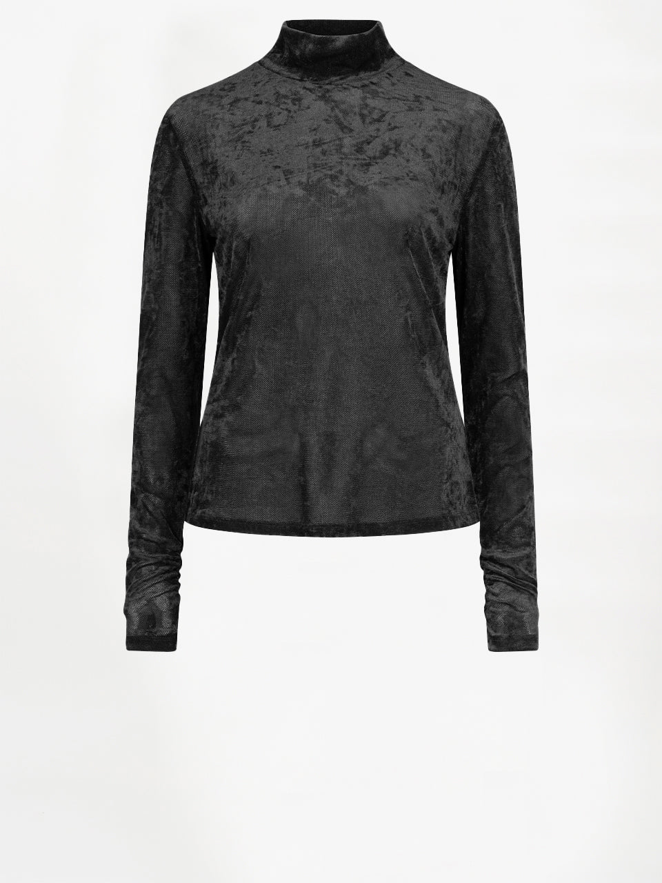Mesh Top aus Samt