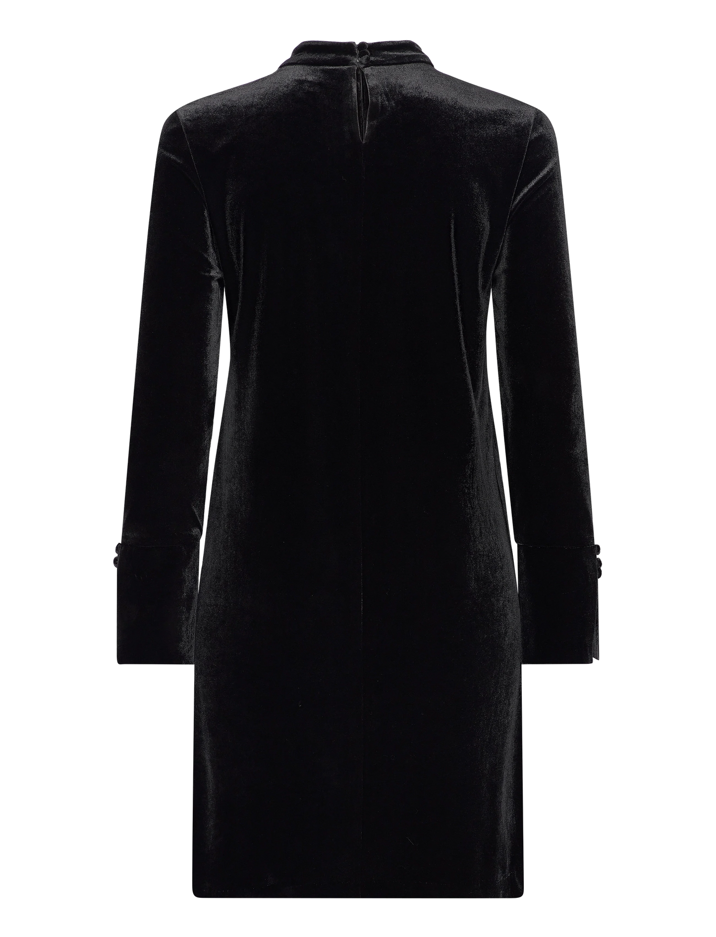 Samtkleid Black