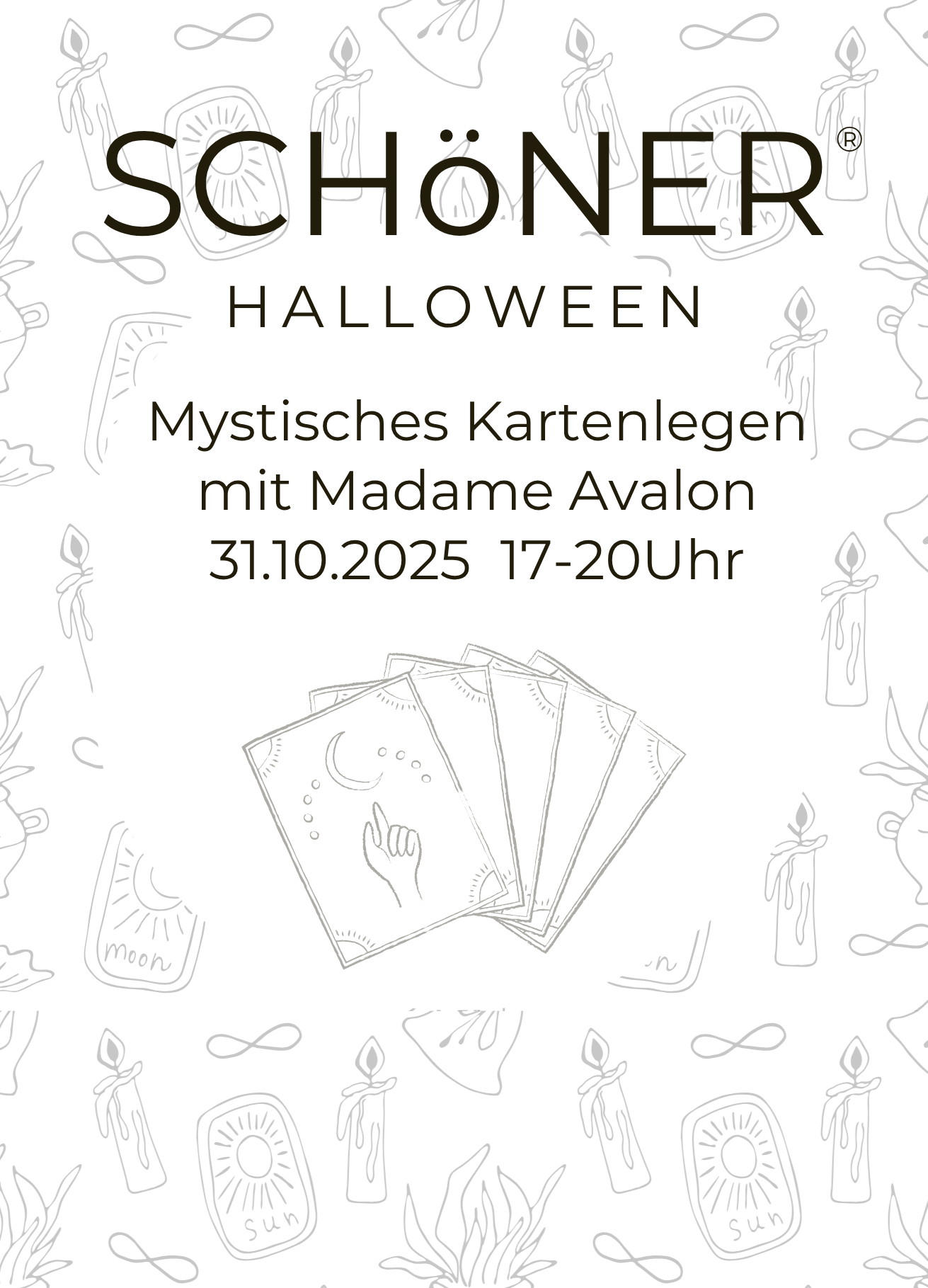 SCHöNER Halloween Kartenlegen