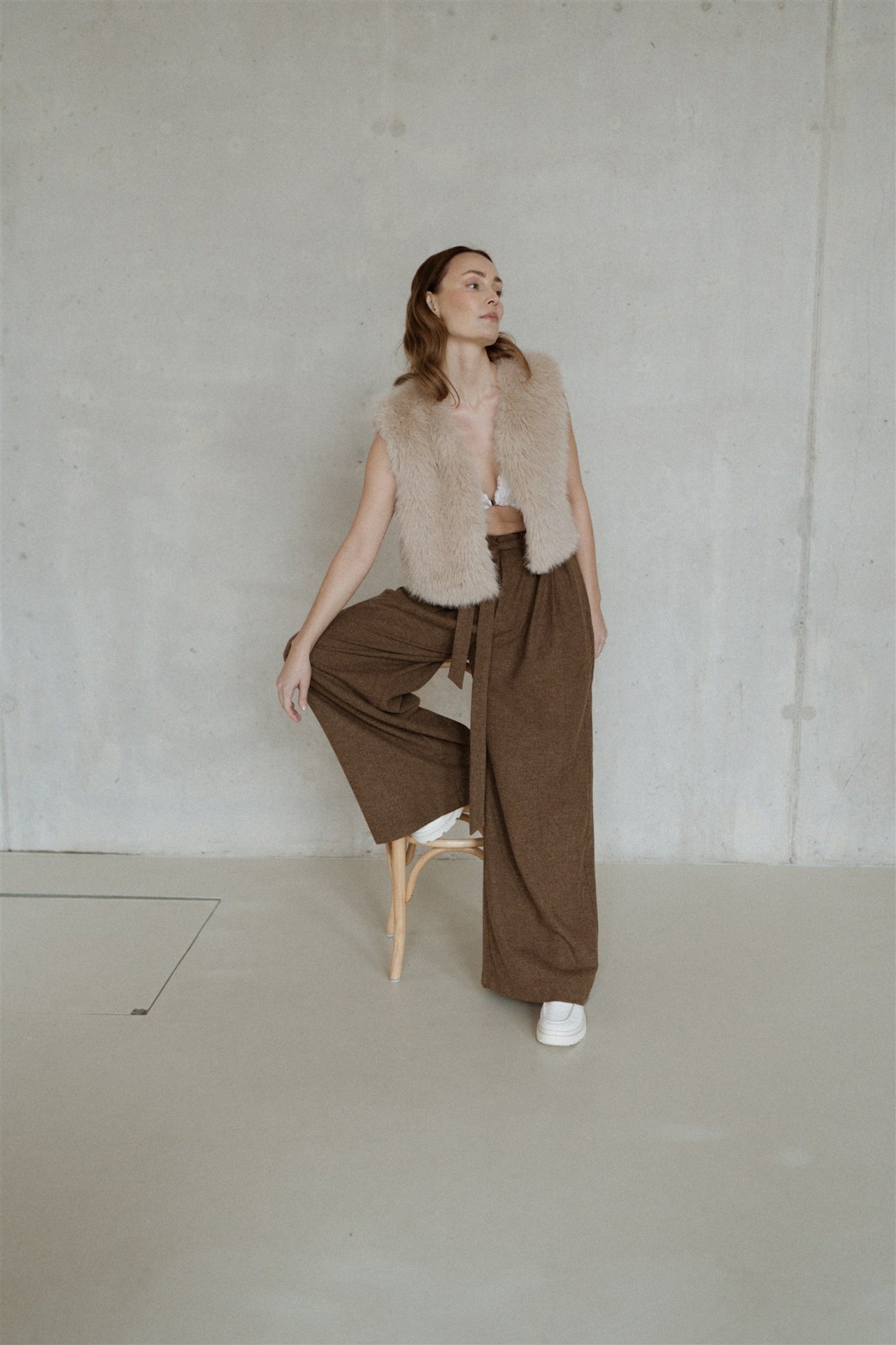 Weite Hose MayumiA Brown