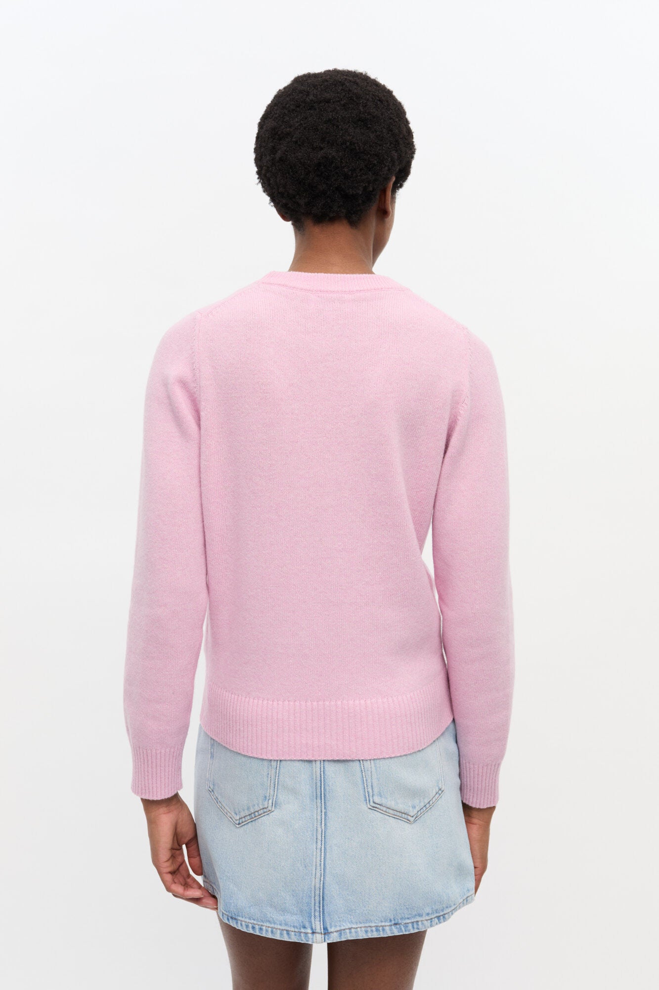 Rosa Poodle-Pullover