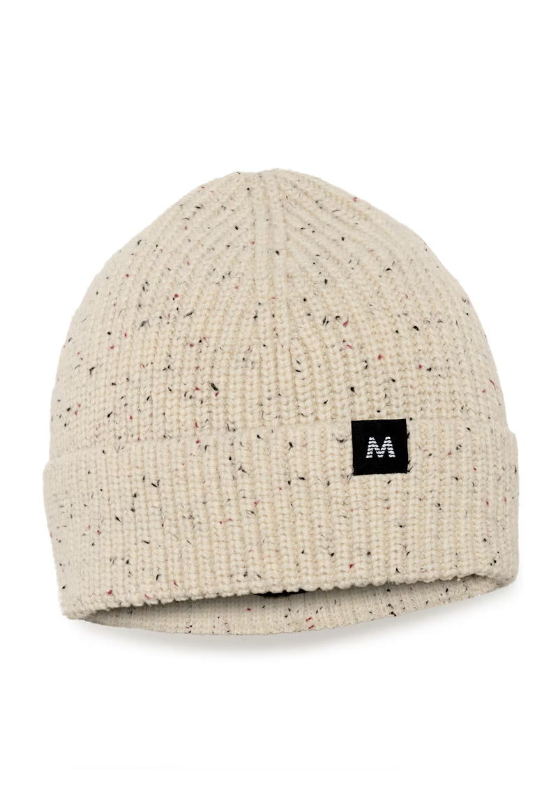 Strickmütze Off White Melange