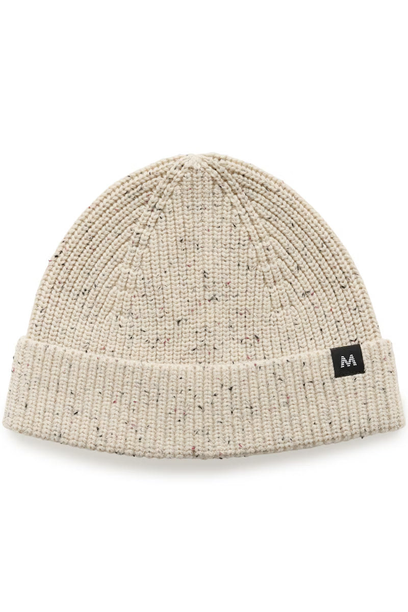 Strickmütze Off White Melange