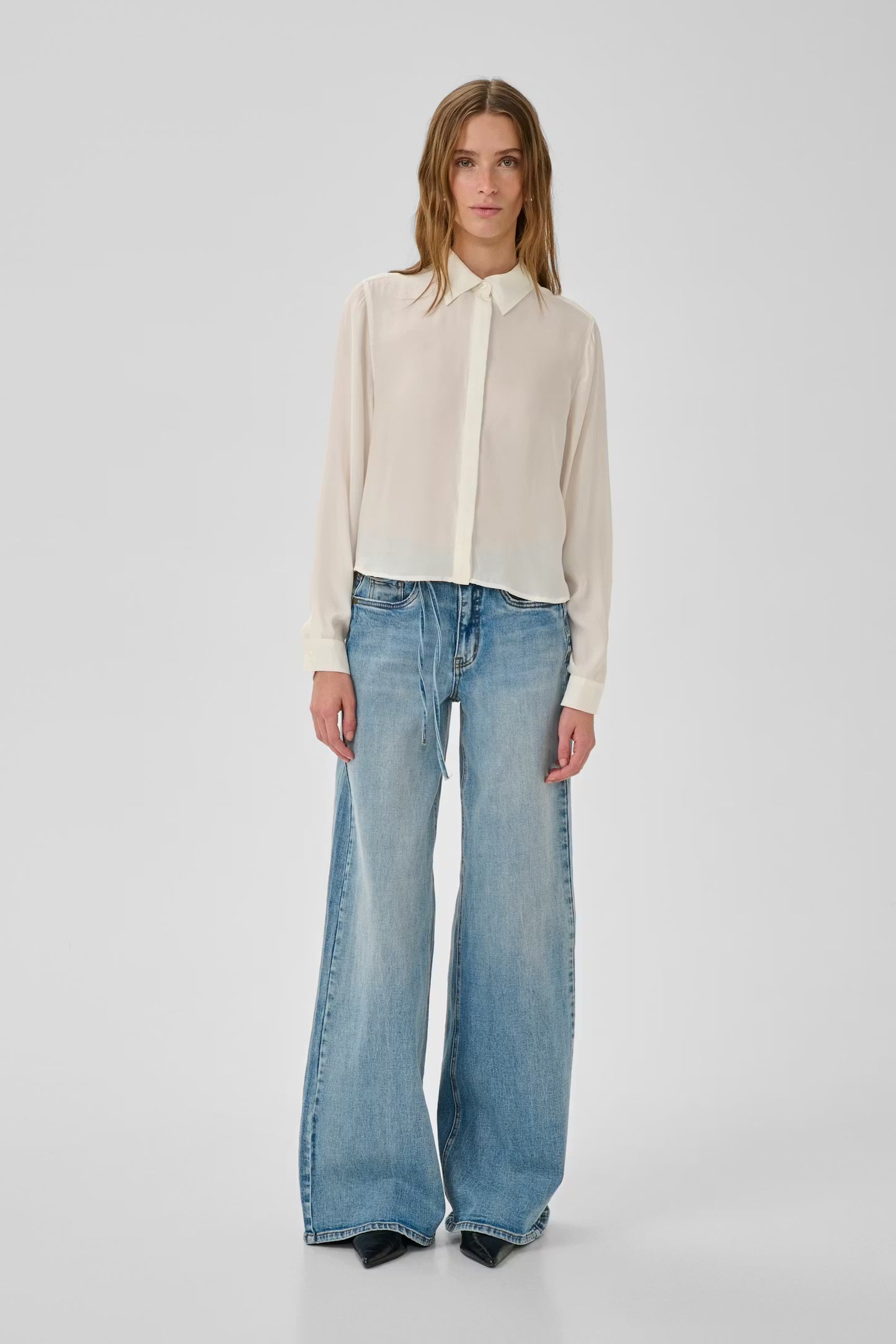 Short Shirt MWSilk White