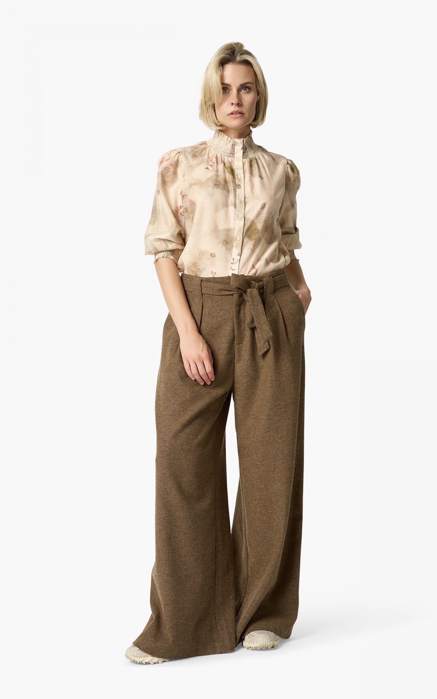 Weite Hose MayumiA Brown