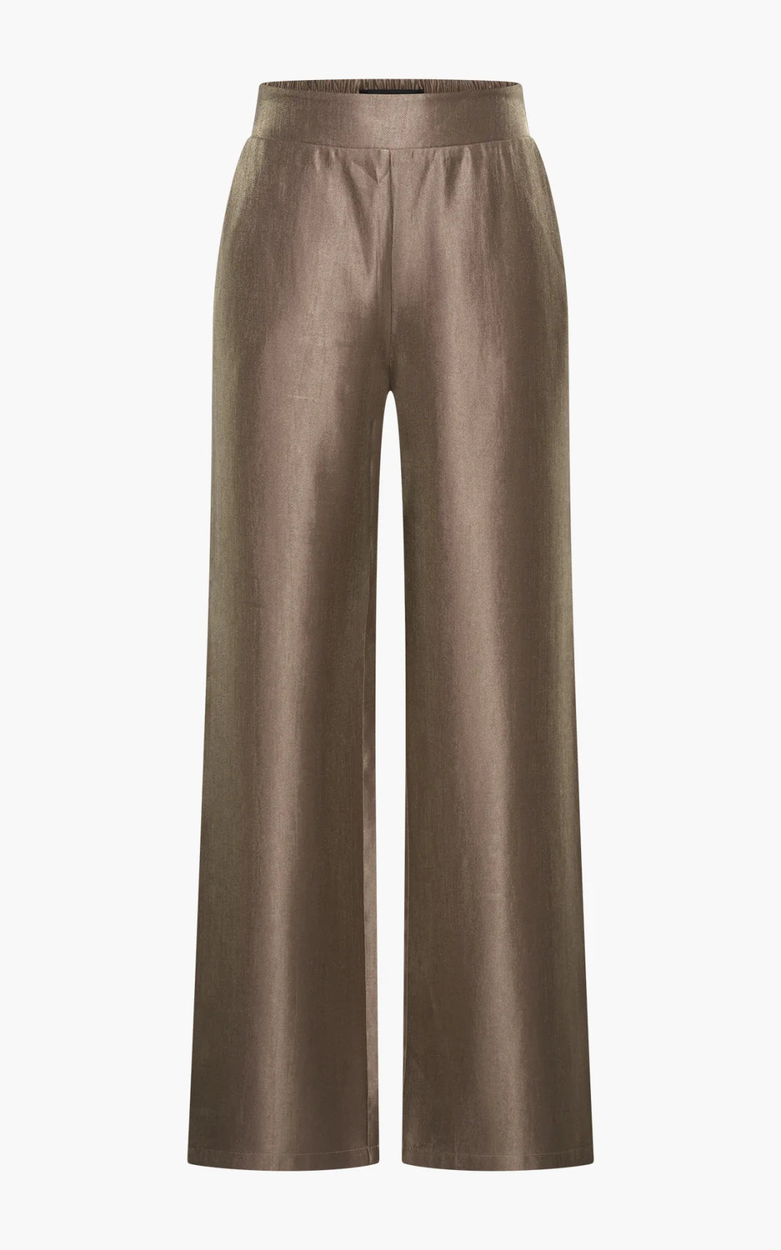 Weite Hose Taupe