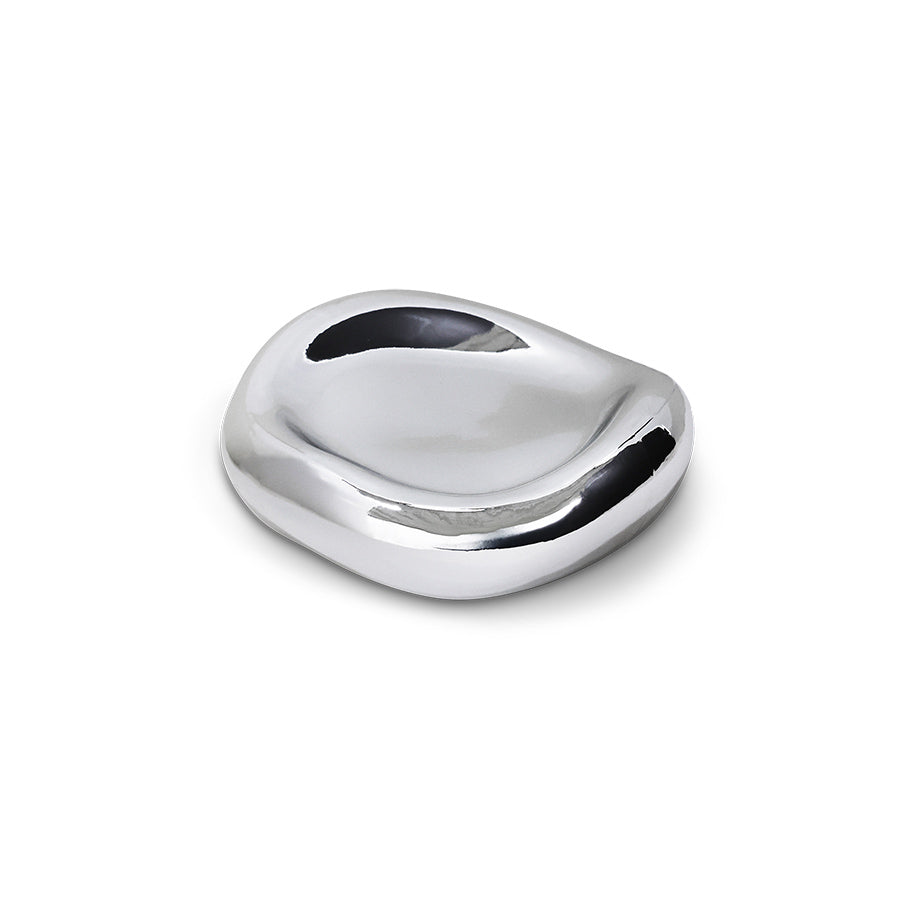 Bowl Gleam Glass Chrome