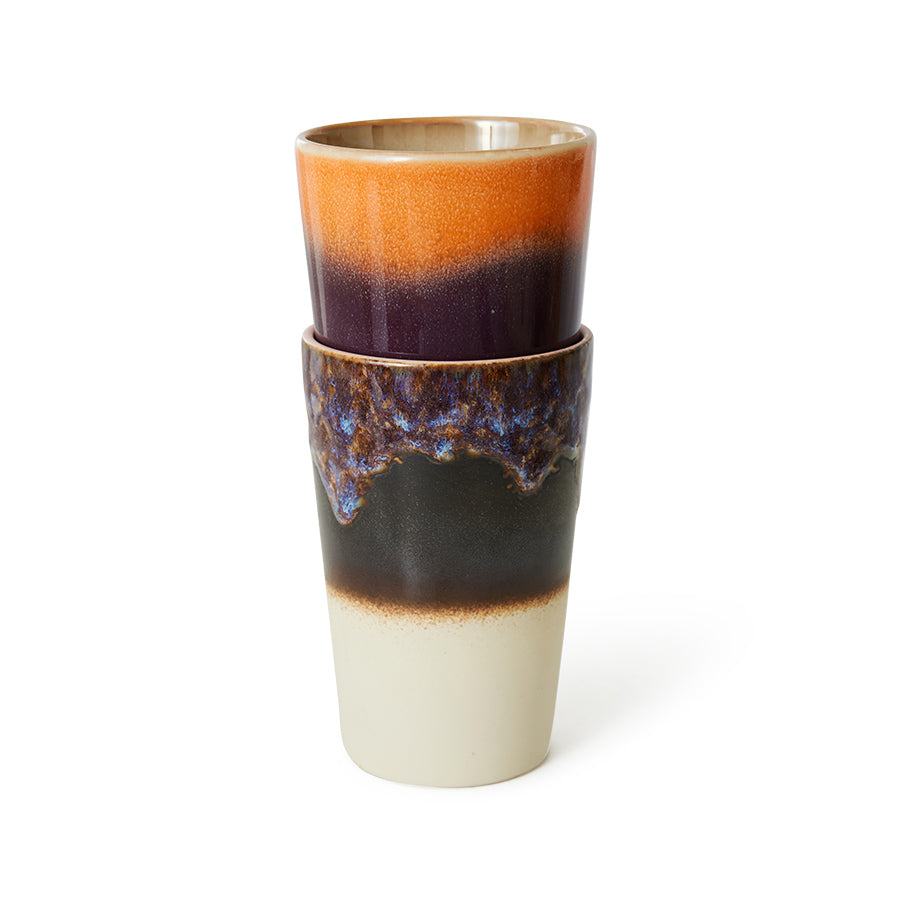 Tea Mugs 70s Ceramics Dusk 2er Set