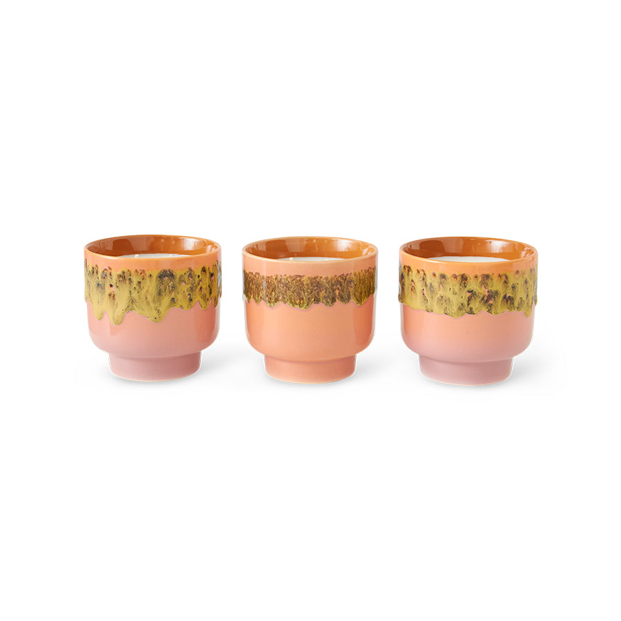 HKLiving Duftkerze 70s Ceramics Miami