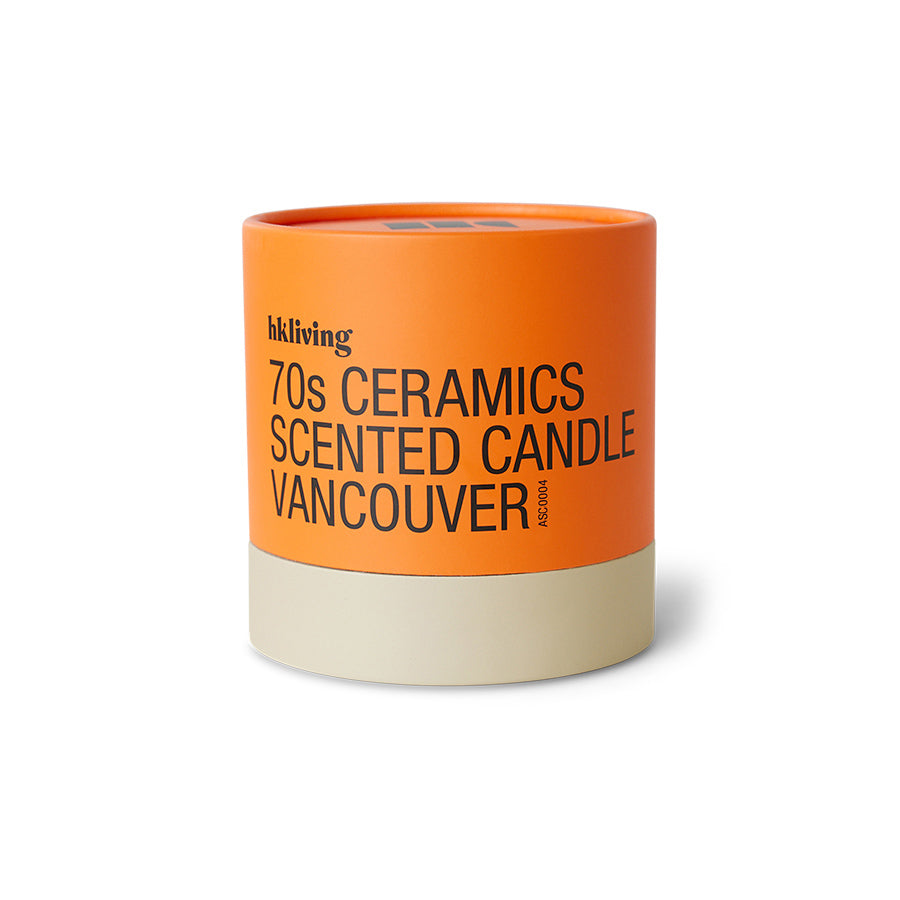 HKLiving Duftkerze 70s Ceramics Vancouver
