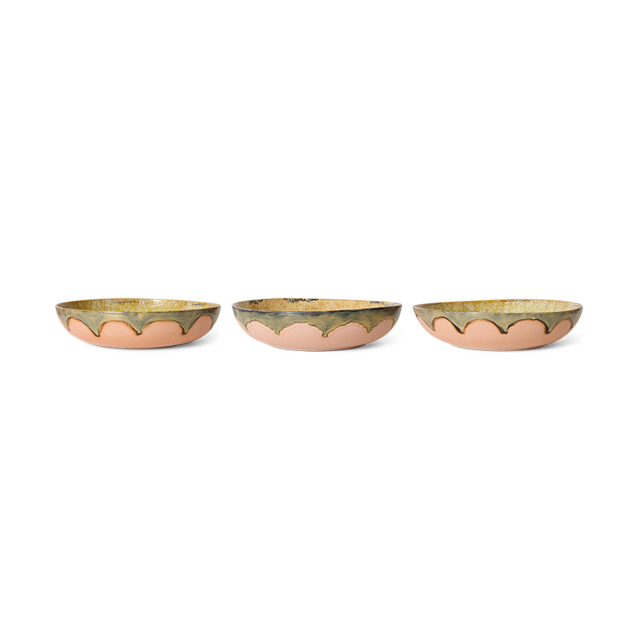 Salat Bowl 70s Ceramics Sunflower