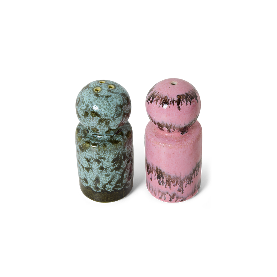 Pepper & Salt 70s Ceramics Baroque