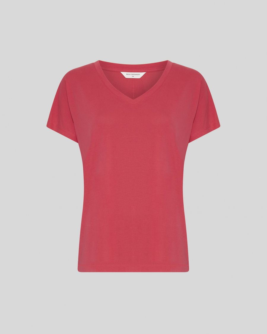 Modal-T-Shirt mit V-Ausschnitt MSCHFenya