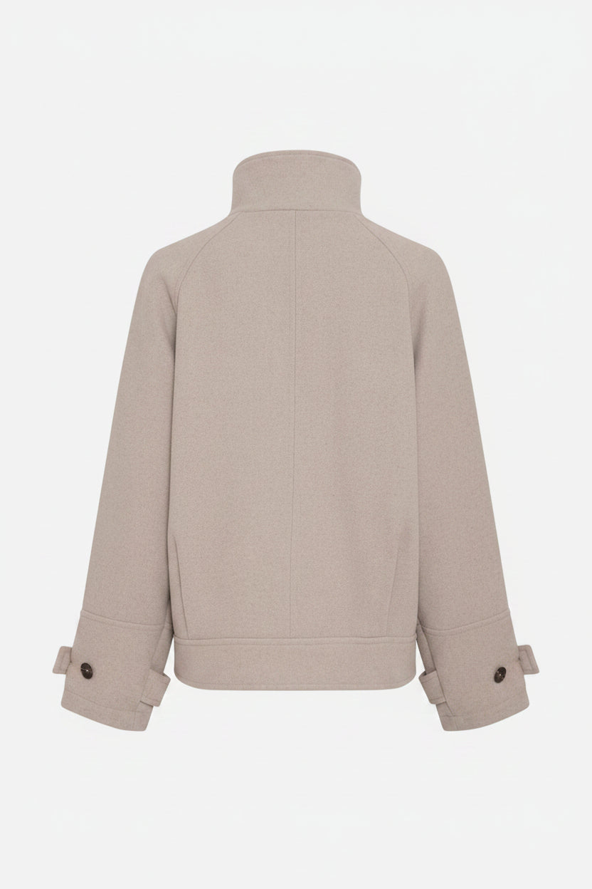 Jacket MSCHKindly Warm Light Grey Melee