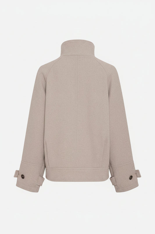 Jacket MSCHKindly Warm Light Grey Melee