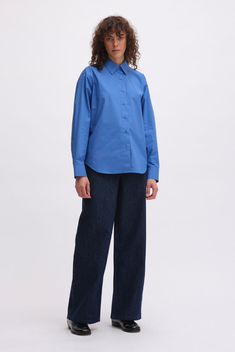 Remain Boxy Shirt Blue