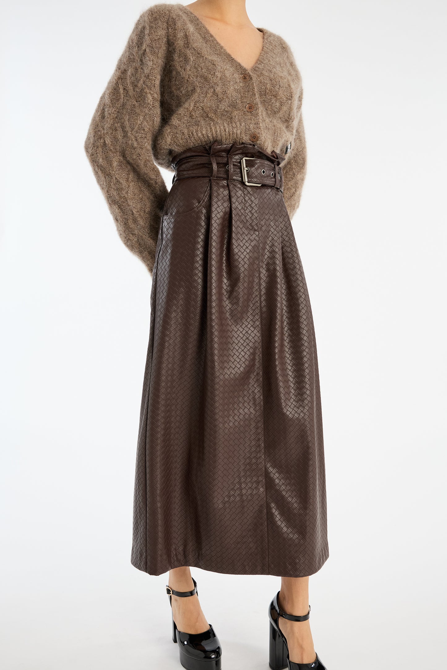 Fluffy Knit Cardigan