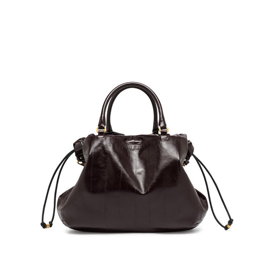 Handtasche Gianni Chiarini Morgana Eel Antique Ruby