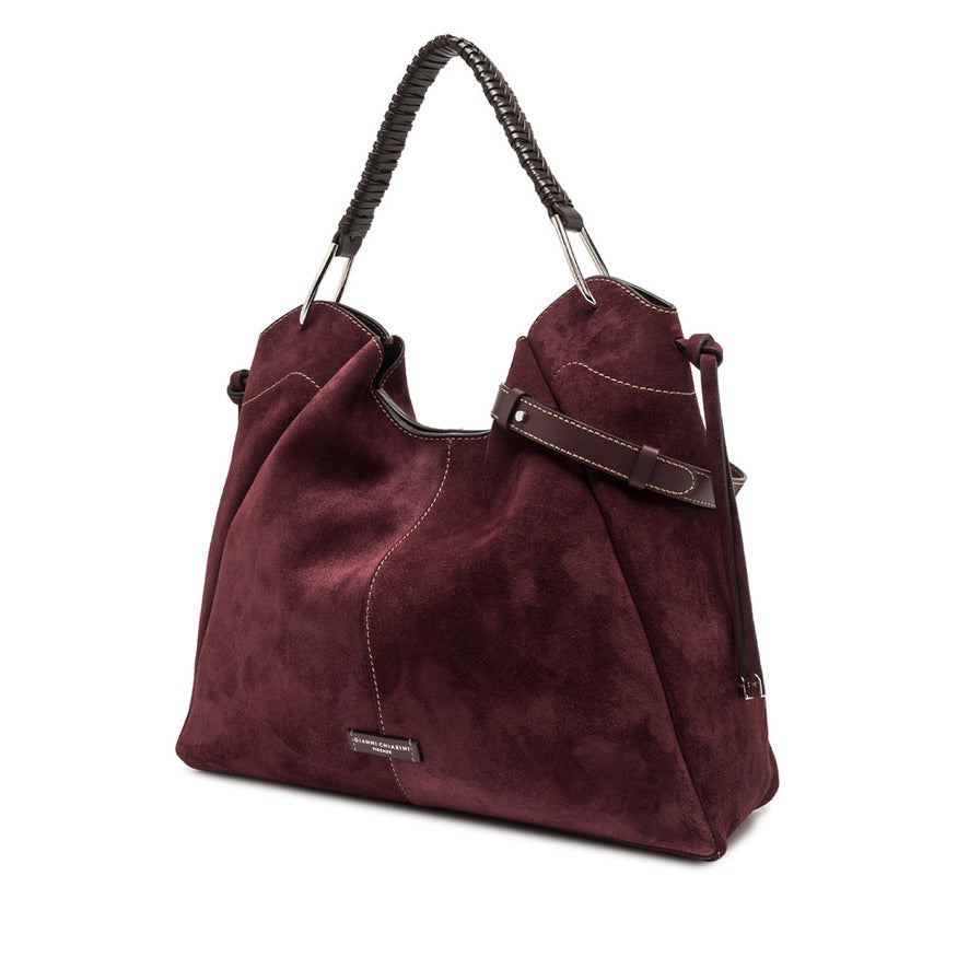 Handtasche Gianni Chiarini Era Maxi Suede Amarone