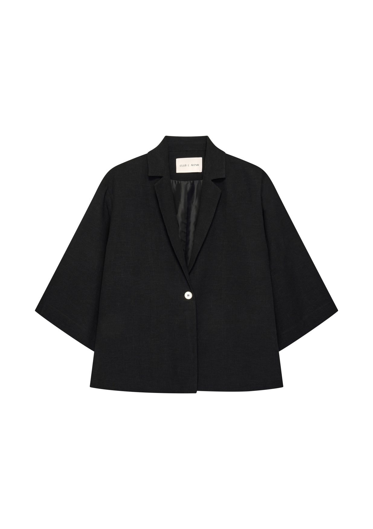 Blazerbluse Zaly`CL Black