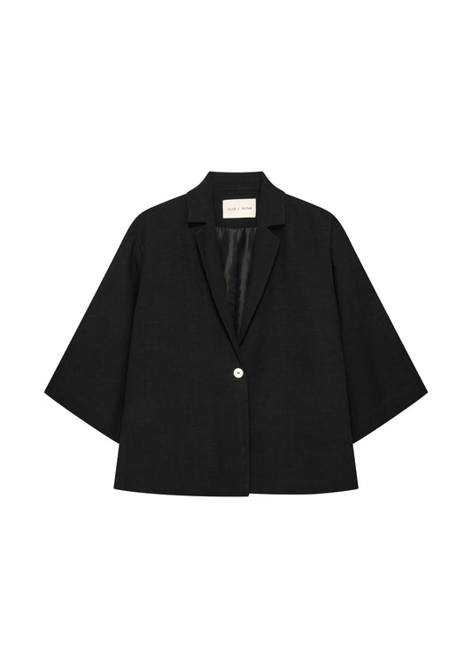 Blazerbluse Zaly`CL Black