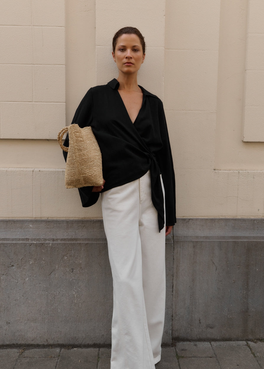 Wickelbluse Zula`CL Black