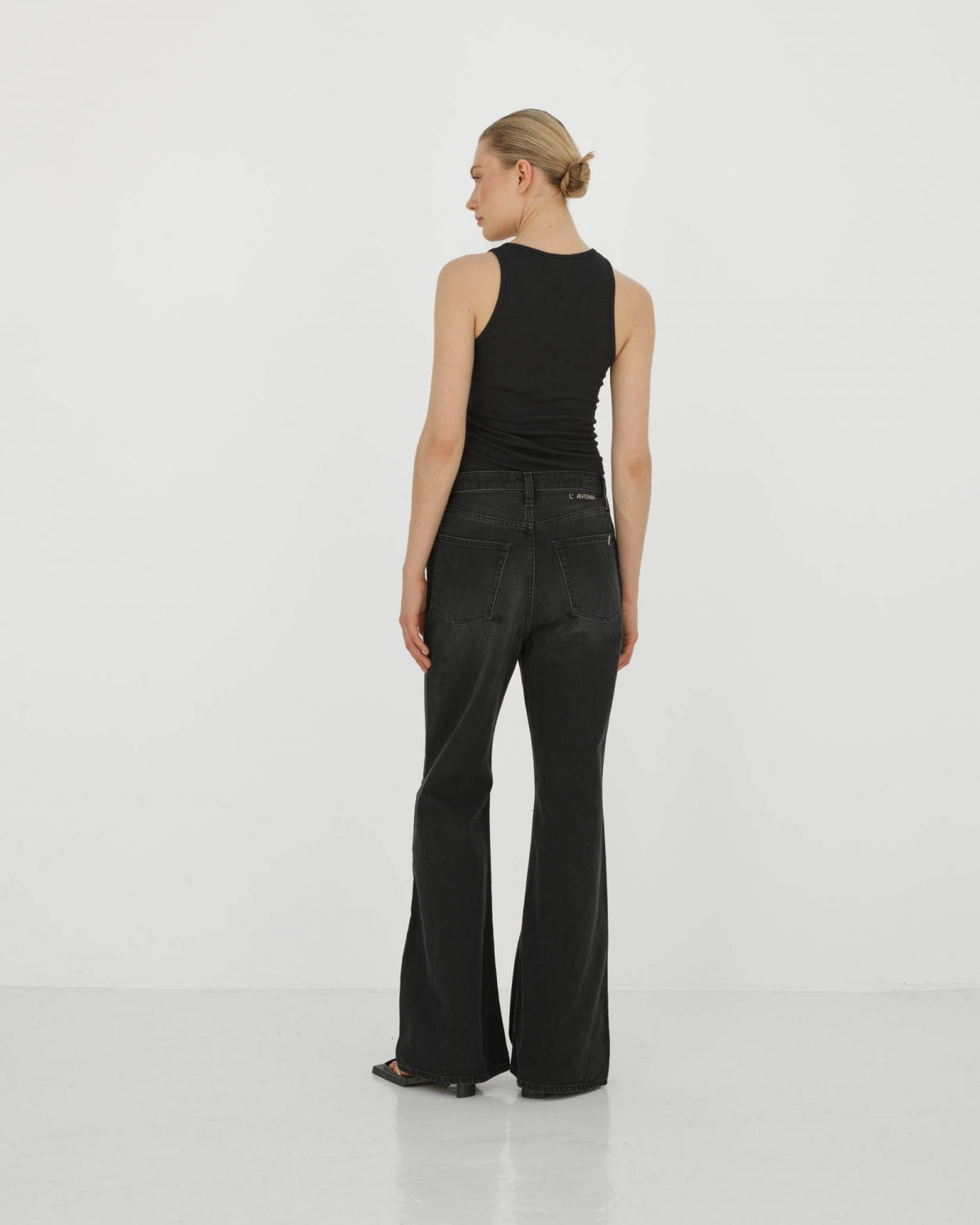Rib Top CelinL` Black