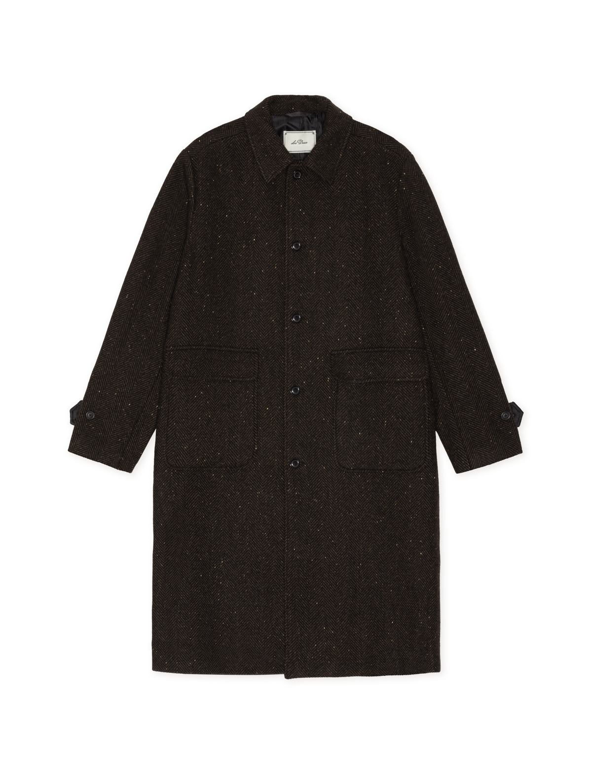 Wool Coat Les Deux Herringbone