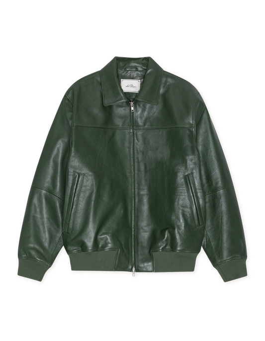Leather Jacket Les Deux Varsity