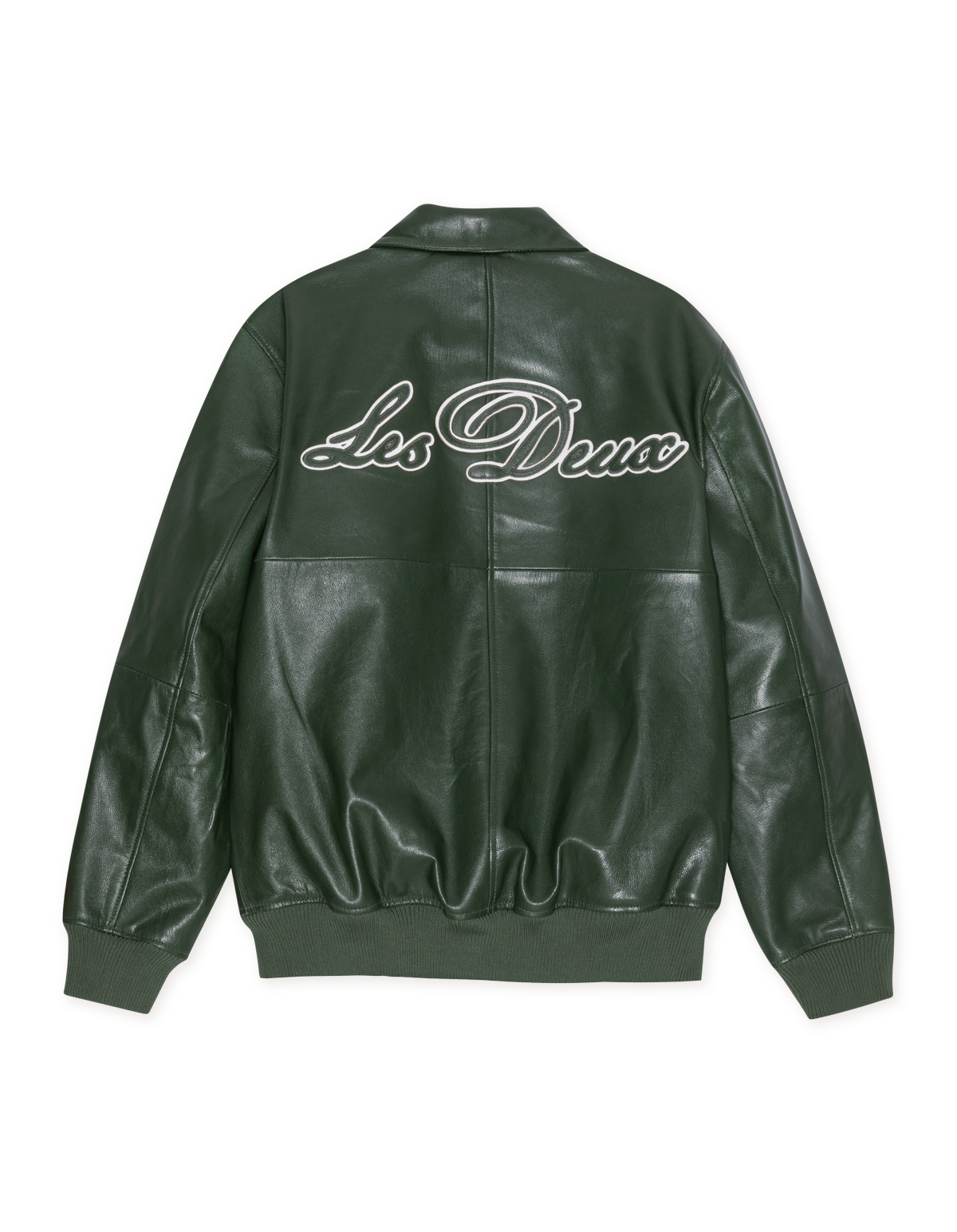 Leather Jacket Les Deux Varsity