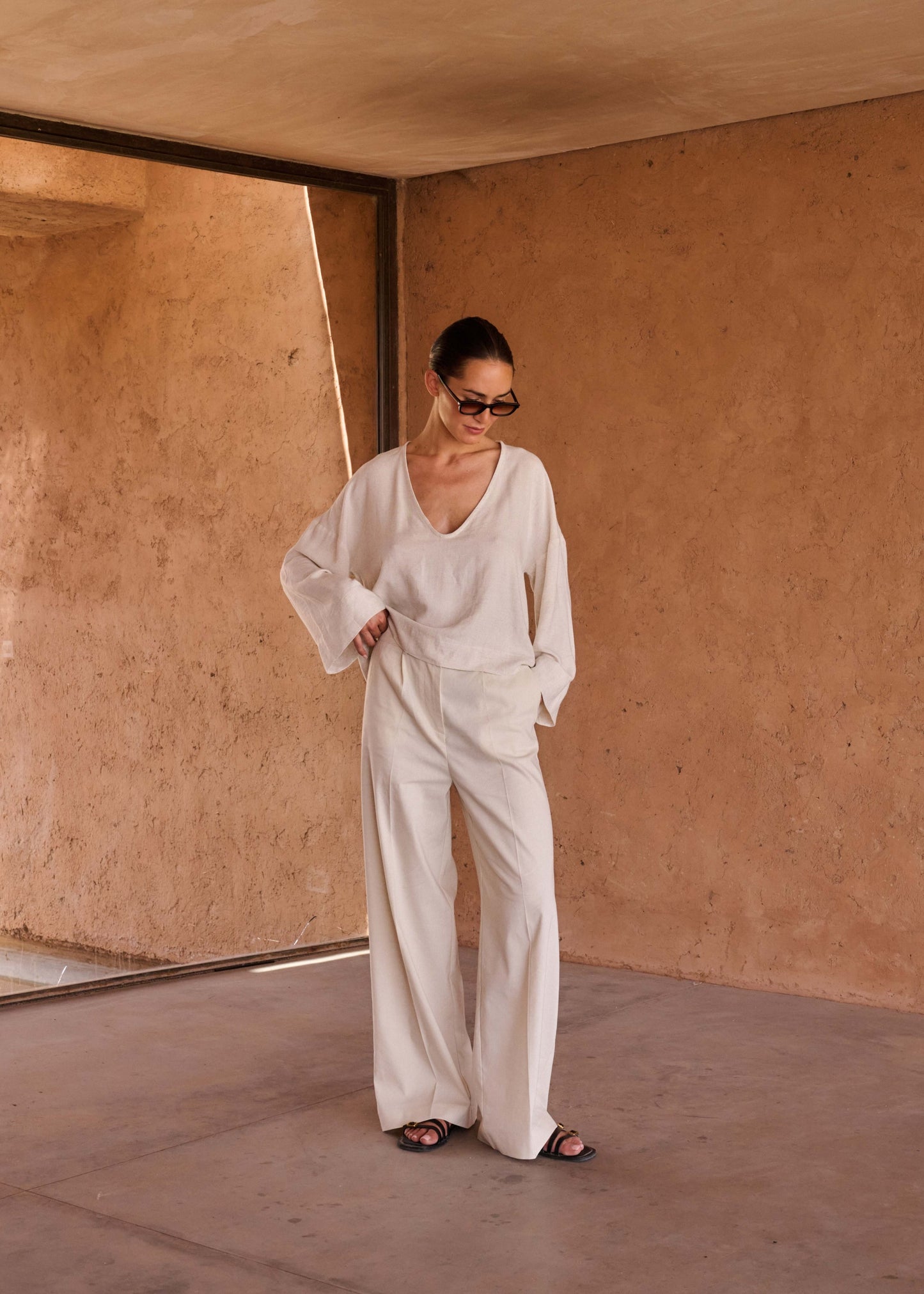 Bluse Cara'CL Natural Sand