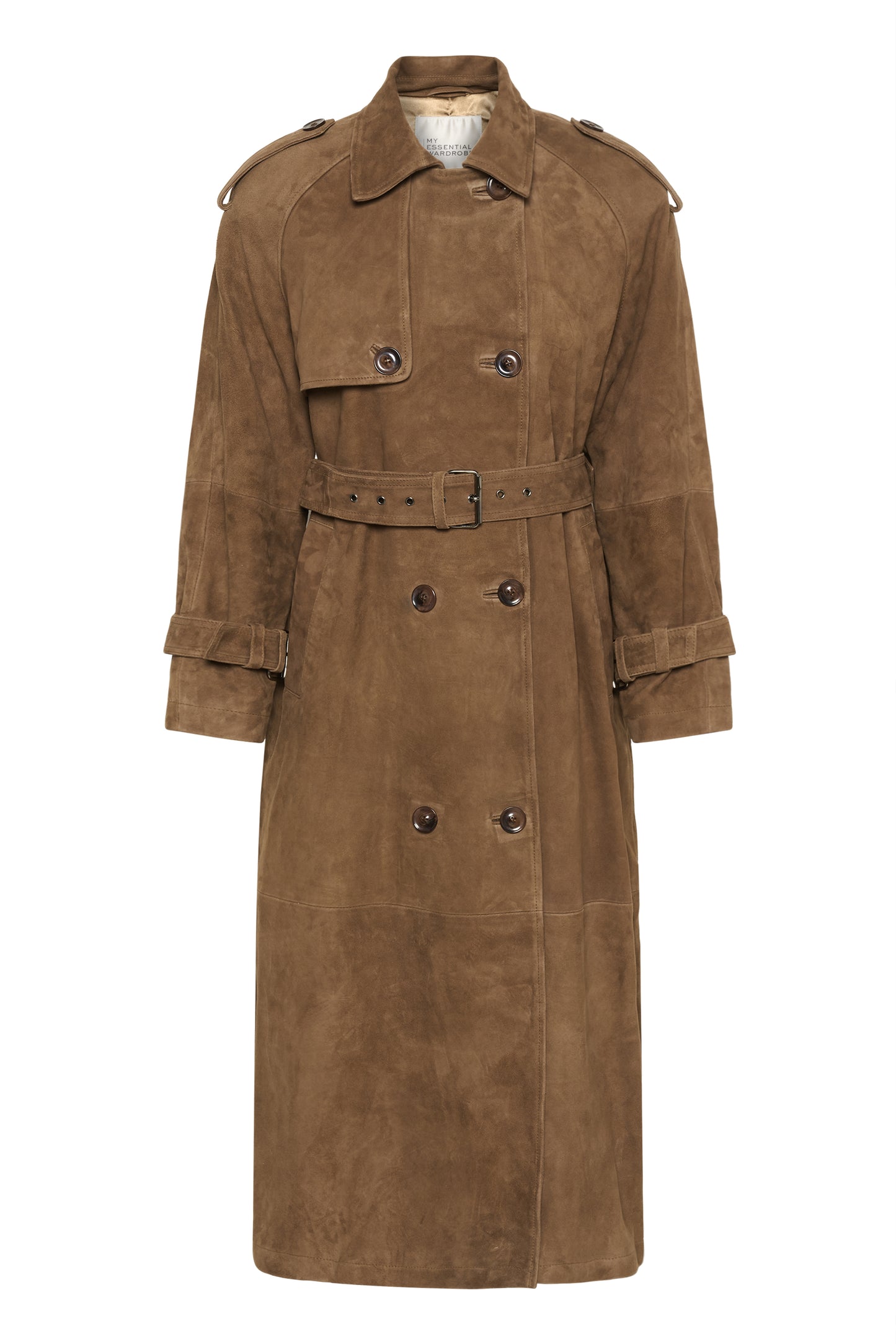 Suede Trenchcoat